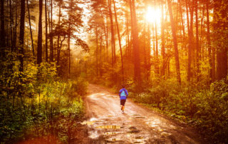 Un joggeur urbain