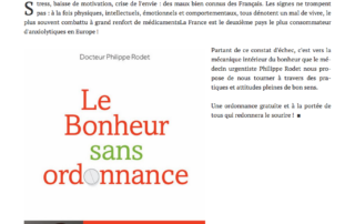 L'Est Républicain - Nice Matin : Le Bonheur sans ordonnance