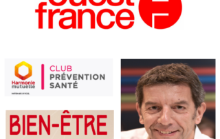 Conférence de Michel Cymes "bien-être et travail" abordée dans Ouest France