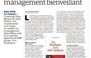 Les Echos : Casino prescrit le management bienveillant