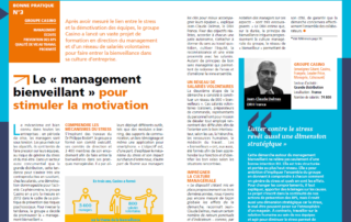 Liaisons sociales : « management bienveillant et motivation »