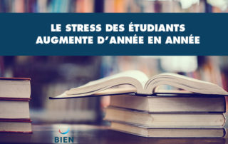 Le stress étudiant augmente, il y a urgence d'agir