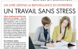 agir sur notre propre niveau de stress en prenant soin de soi